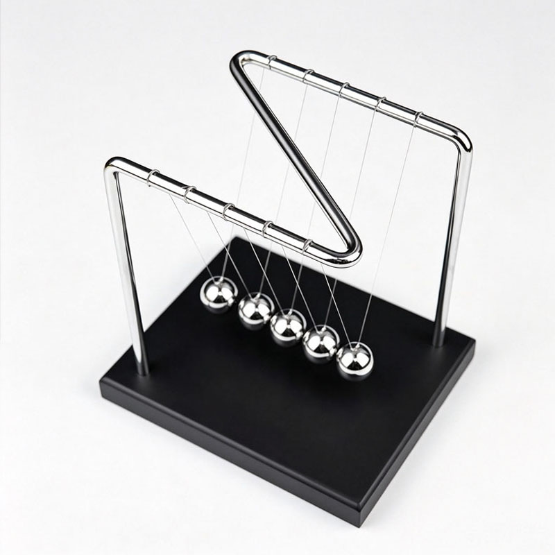 N Shaped Newton's Cradle Balan - Home Office Tech Gadgets recension och pris