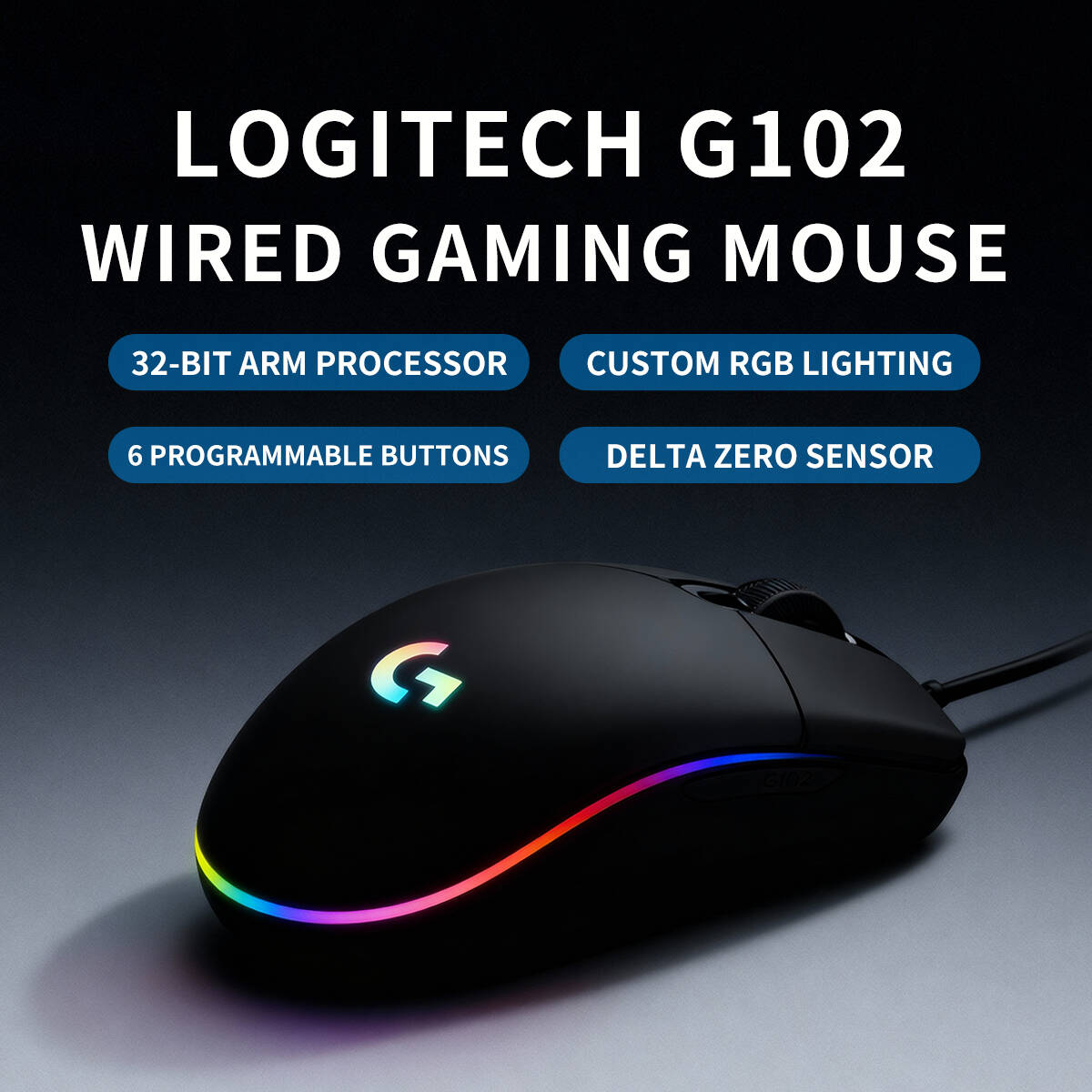 G102 Original Logitech G203 Pr - Logitech Mouse G203 recension och pris