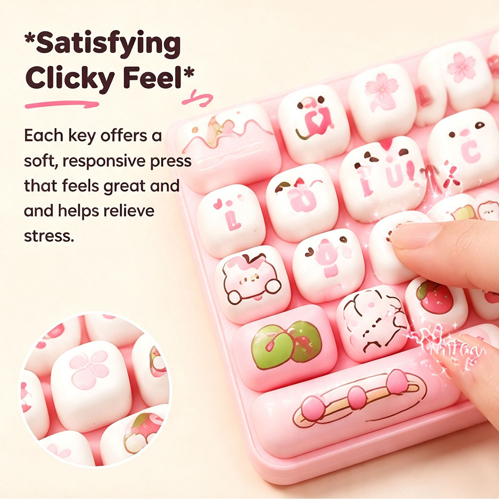 Mechanical Keyboard Keychain 2 - Office Productivity Tech recension och pris