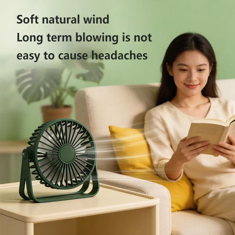 Mini USB Desktop Fan Portable  - Home Office Tech Gadgets recension och pris