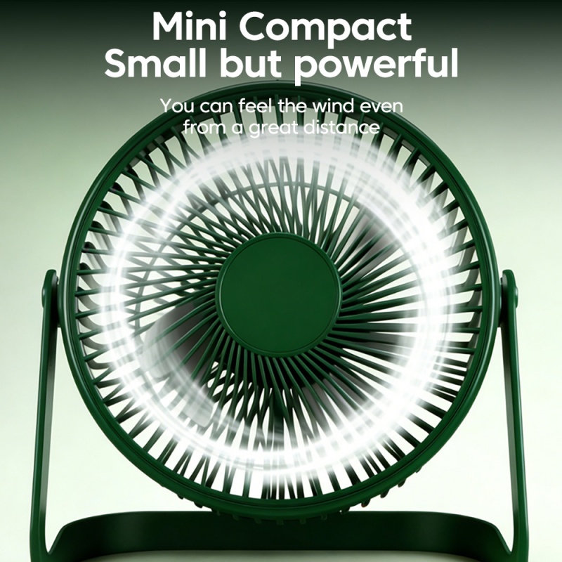 Mini USB Desktop Fan Portable  - Home Office Tech Gadgets recension och pris
