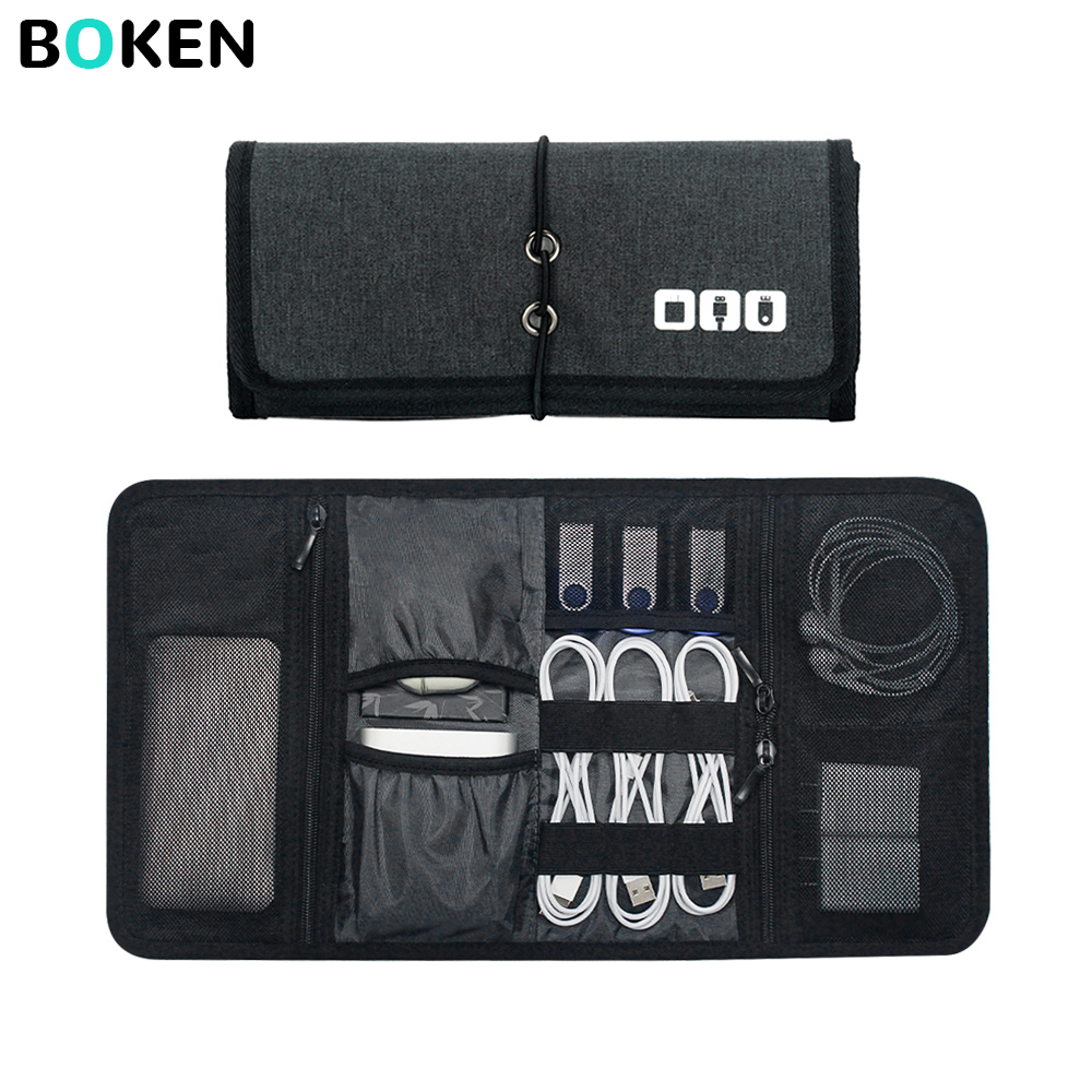 Tech Organizer Bag Cable Stora - Home Office Tech Gadgets recension och pris
