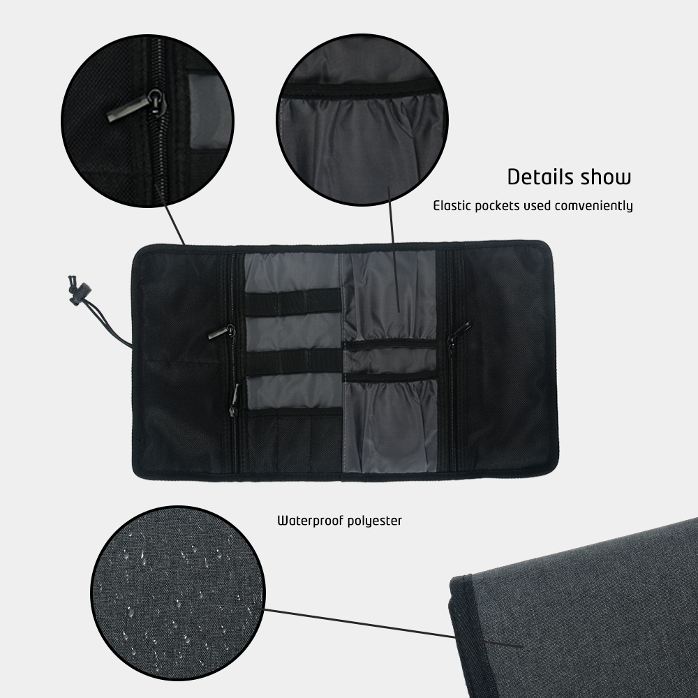 Tech Organizer Bag Cable Stora - Home Office Tech Gadgets recension och pris