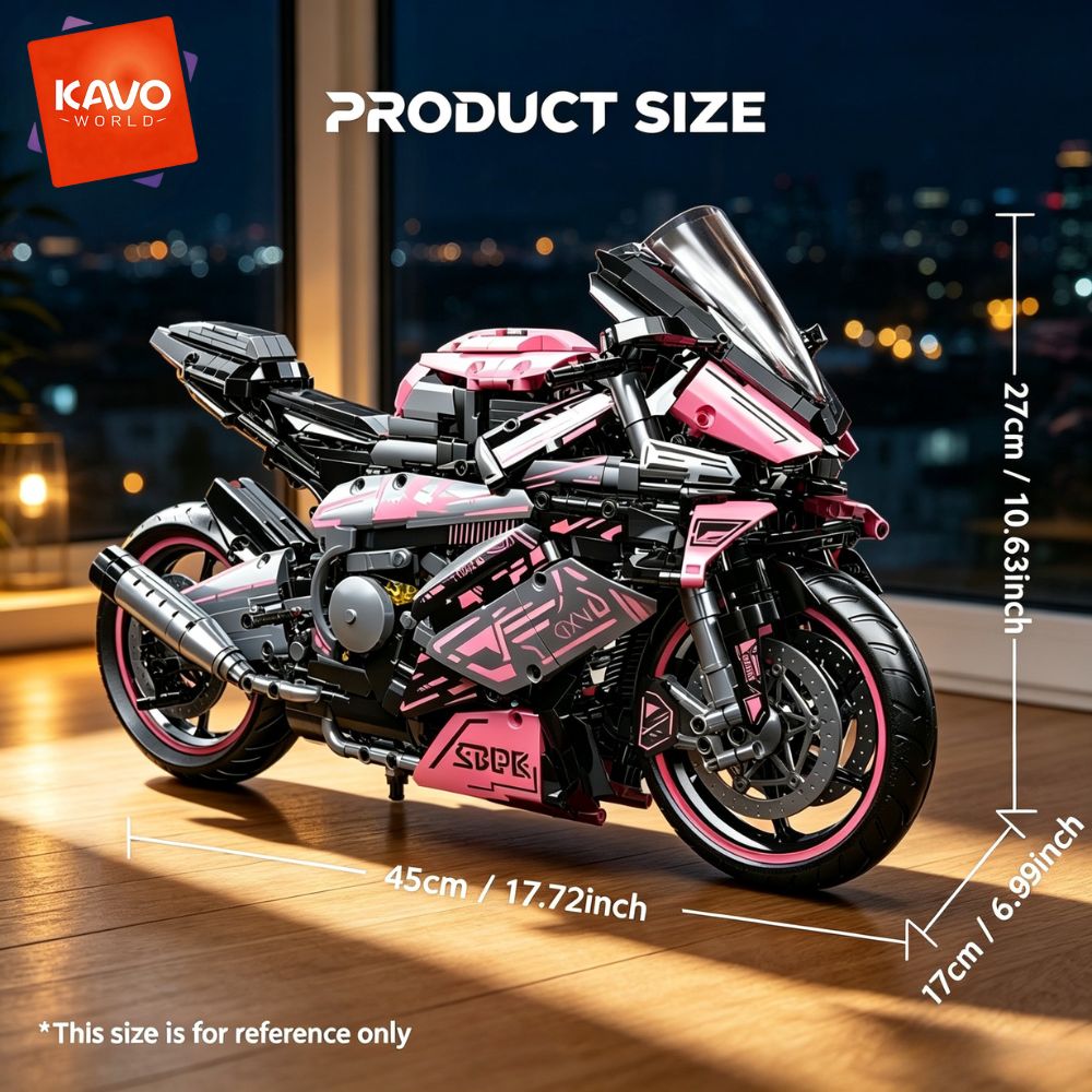 KAVOWORLD 1:5 Large Scale Moto - High Tech Office Room recension och pris