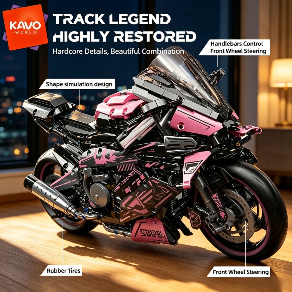 KAVOWORLD 1:5 Large Scale Moto - High Tech Office Room recension och pris